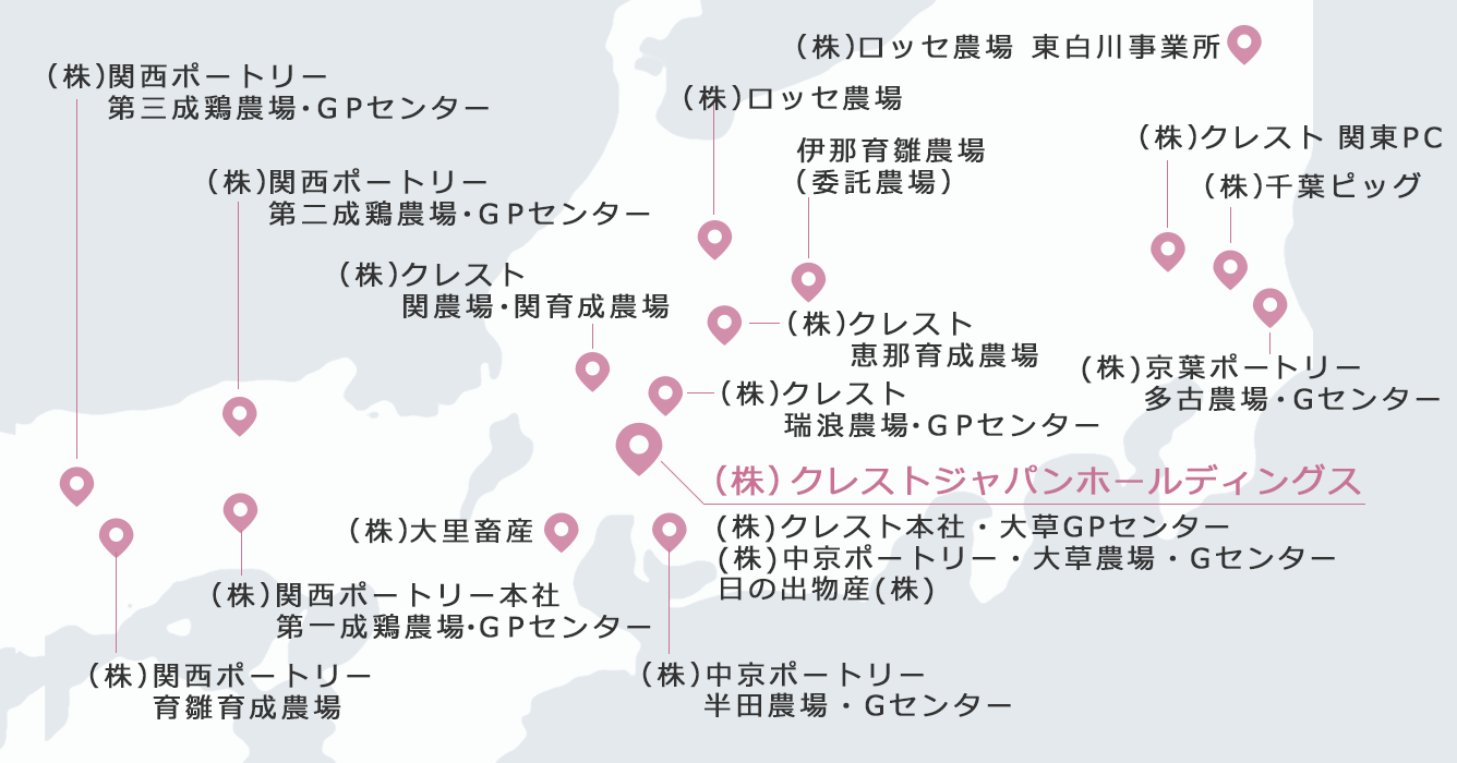 グループ・事業所一覧地図